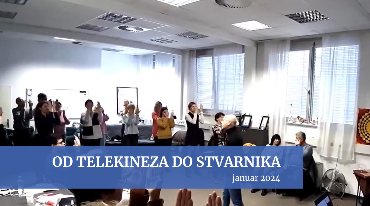 Mitja Jereb / Delavnica Od telekineze do stvarnika