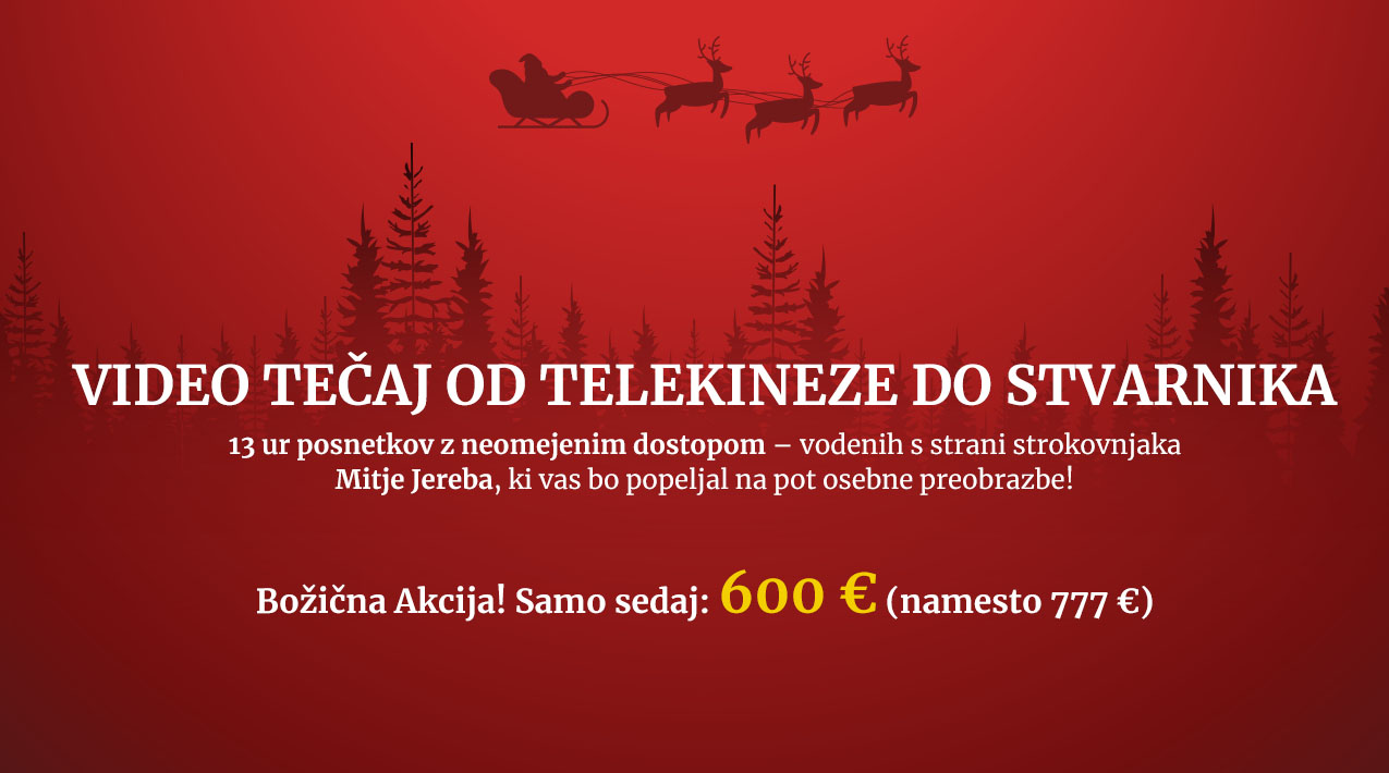 VIDEO TEČAJ OD TELEKINEZE DO STVARNIKA