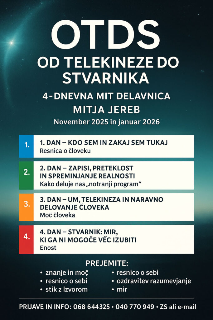 OTDS – Od Telekineze do Stvarnika